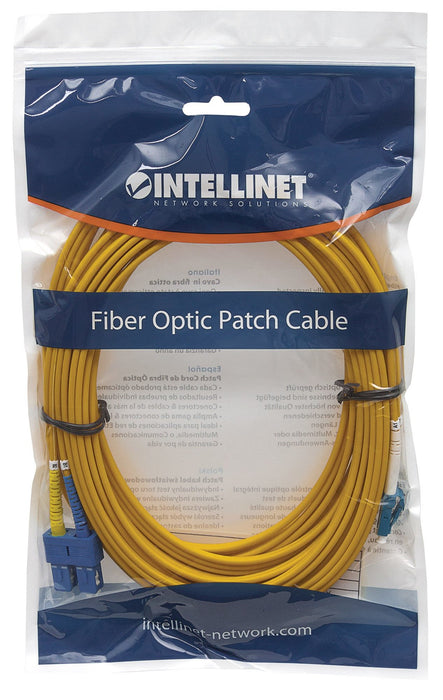 EAN 0766623473972 - Intellinet 473972 Cable de fibra óptica e InfiniBand 2 m LC SC Amarillo imagen 5