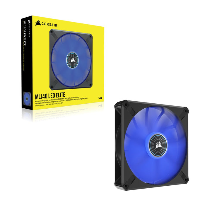 Corsair Ml140 Led Elite 140mm Magnetic Levitation Azul Single Pack