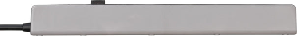 EAN 4007123667659 - Brennenstuhl 1159780615 base múltiple 1,5 m 5 salidas AC Interior Negro, Gris imagen 5
