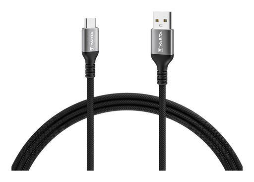 EAN 4008496066216 - Varta 57935 cable USB 2 m USB A USB C 5 Gbit/s 60 W Negro, Gris imagen 2
