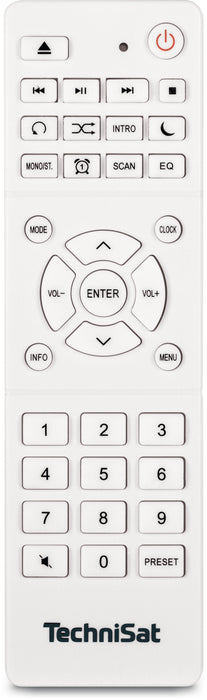 EAN 4019588139480 - TechniSat 370 CD BT Personal Analógico y digital Blanco imagen 5