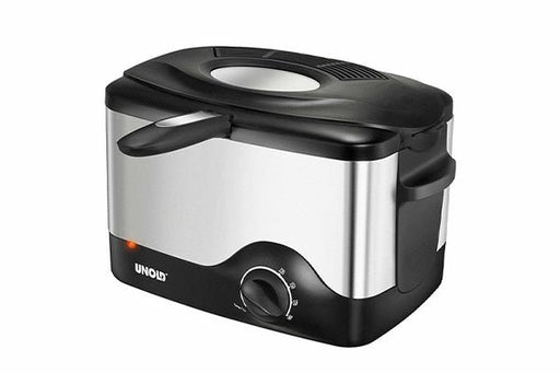 EAN 4011689586156 - Unold 58615 freidora Sencillo Independiente 1200 W Negro, Acero inoxidable imagen 1