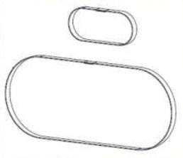 EAN 5704174547921 - Zebra P1046696-146 accesorio o pieza de recambio para impresora/escáner Cinturón 2 pieza(s) imagen 1