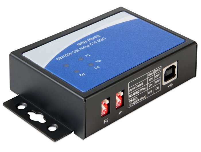 Delock Adaptador Usb 2.0 A 2 X Serie Rs-422/485
