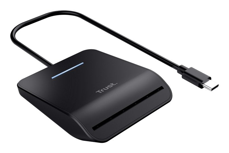 EAN 8713439260618 - Trust Primo lector de tarjeta inteligente Interior USB USB Tipo C Negro imagen 1