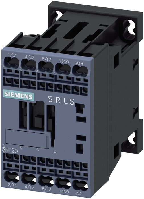 Siemens 3rt20162bb41 Schtz Ac-3 4kw 400v 1s 24vdc 3p S00
