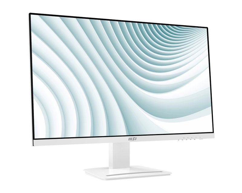 Monitor  Msi Pro Mp273awde  (27 Pulgadas), Blanco, Fullhd, Ips, Eye-Q Check, Panel 100hz 9s6-3pb4ch-094