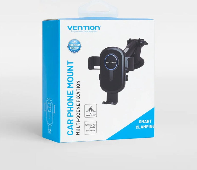 Soporte De Smartphone Para Coche Vention Kcvb0 Negro