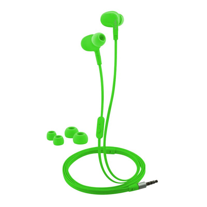 EAN 4052792034172 - LogiLink HS0044 auricular y casco Auriculares Alámbrico Dentro de oído Llamadas/Música Verde imagen 1