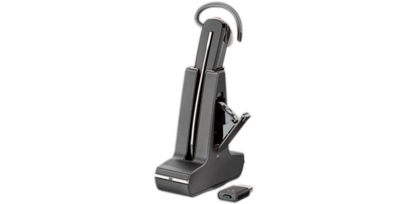 EAN 0196548579334 - HP Poly Savi 8245 Microsoft Teams Certified DECT 1880-1900 MHz USB-A Headset +D400 Inalámbrico gancho de  imagen 1
