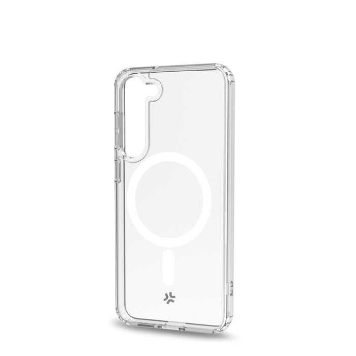 Celly Gelskinmag1032 Funda Para Samsung Galaxy S23 5g/ S23 5g Enterprise Edition (6.1") Transparente, Blanco