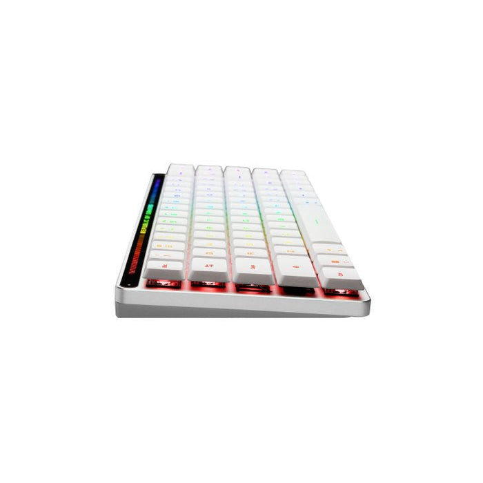 Teclado Frances Asus Rog Falchion Rx Low Profile Usb + Rf Wireless + Bluetooth Blanco