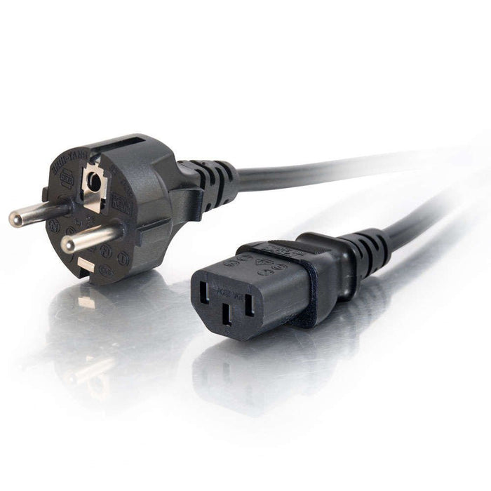 EAN 0757120885429 - C2G 88542 Negro CEE7/7 IEC C13 imagen 1