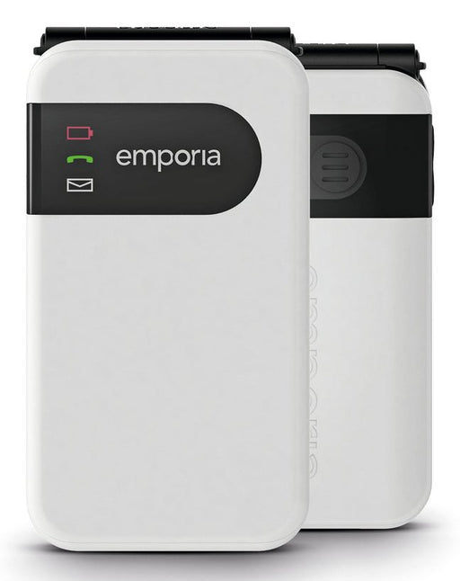 EAN 9005613168681 - Emporia SIMPLICITYglam.4G 7,11 cm (2.8") 106 g Blanco Teléfono para personas mayores imagen 1