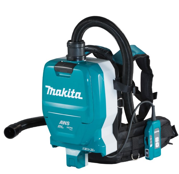 EAN 0088381870122 - Makita DVC265ZXU aspiradora 2 L Backpack vacuum Secar 85 W Bolsa para el polvo imagen 1