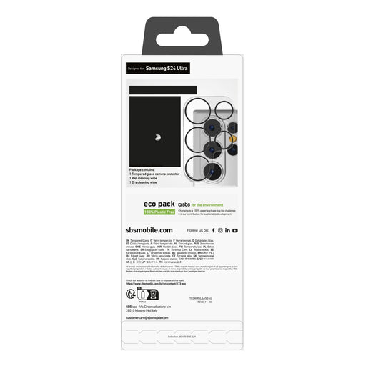 EAN 8018417467165 - SBS TECAMGLSAS24U protector de pantalla o trasero para teléfono móvil Protector para lentes de cámara Sam imagen 2