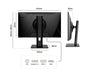 EAN 4589511163313 - JAPANNEXT JN-IPS238FHDR-C65W-HSP pantalla para PC 60,5 cm (23.8") 1920 x 1080 Pixeles Full HD LED Negro imagen 4