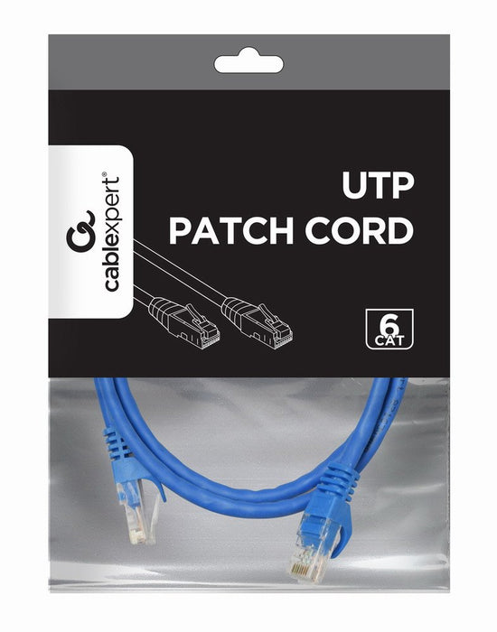 EAN 8716309093309 - Gembird PP6U-1M cable de red Azul Cat6 U/UTP (UTP) imagen 3