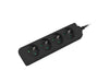 EAN 1947909414837 - Lanberg PS0-04E-0150-BK base múltiple 1,5 m 4 salidas AC Interior Negro imagen 4