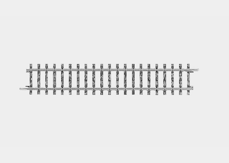 Märklin H0 K-Gleis Sin Bettung 2207 Gerades Gleis 156 Mm 10 Ud.