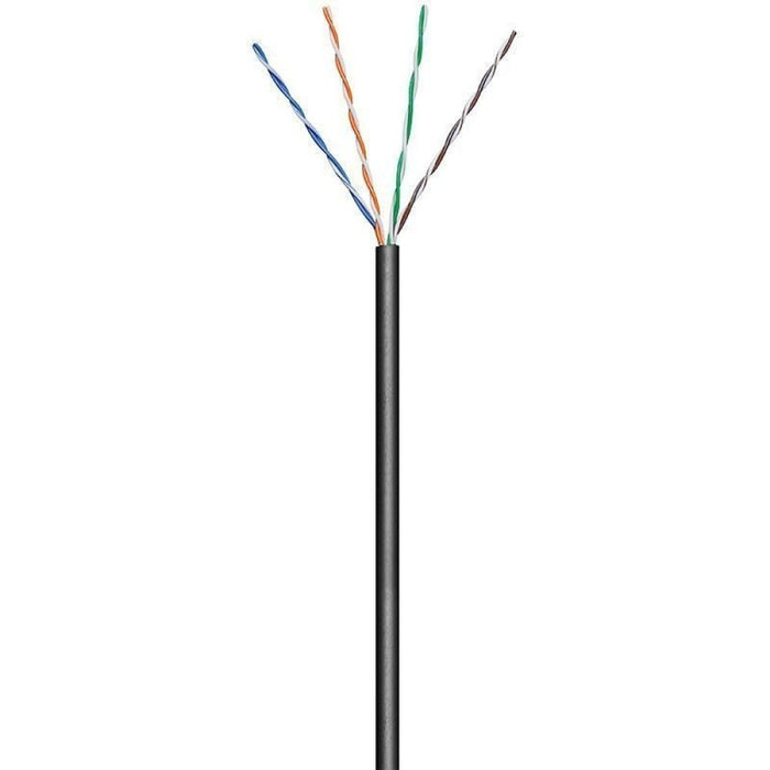 EAN 8054529025381 - Techly ITP7-UTP-0100LO cable de red Negro 100 m Cat5e U/UTP (UTP) imagen 2