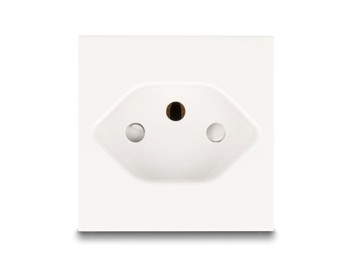Delock 81437 Tomacorriente Easy 45 Con Conexión A Tierra T13 Suiza 45 X 45 Mm