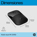 EAN 0197029312853 - HP Z3700 Dual Black Mouse ratón Oficina Ambidextro RF inalámbrico 1600 DPI imagen 8