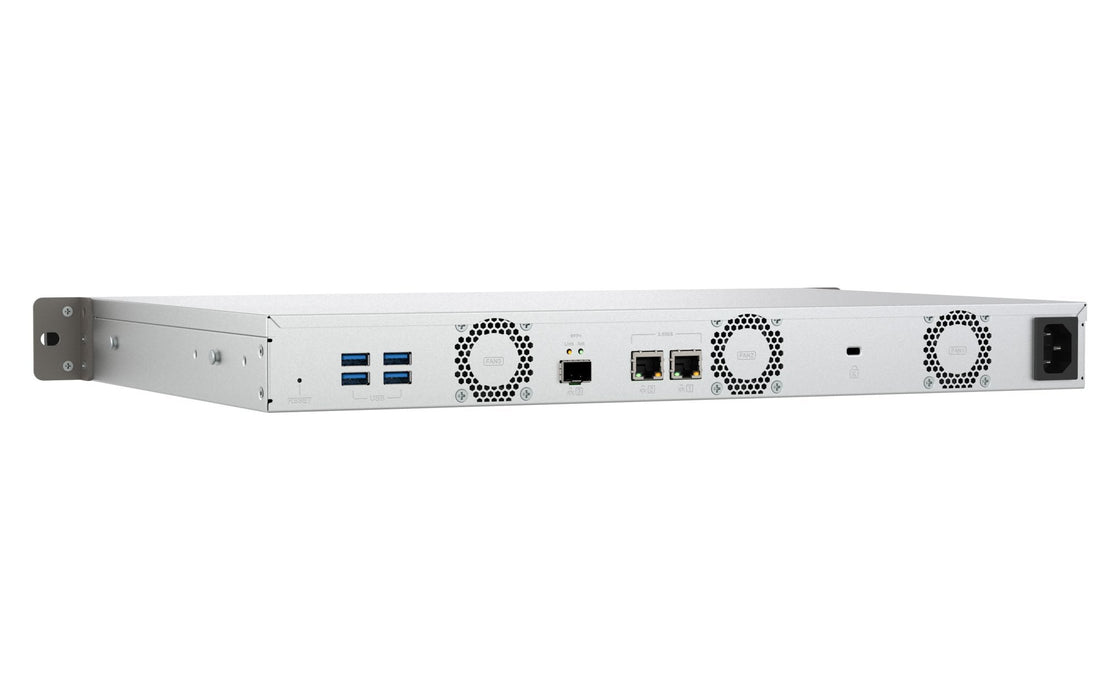 Nas Rack Compacto De 4 Bahias Con 10gbe Sfp+  Doble 2.5gbe Y Cpu Arm