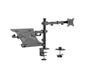 EAN 8716309126083 - Gembird MA-DA-03 soporte para monitor 81,3 cm (32") Escritorio Negro imagen 2