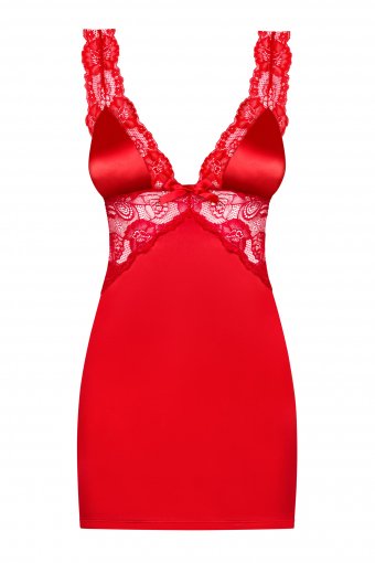 EAN 5901688206782 - Obsessive Secred Camisa Rojo Poliéster imagen 2