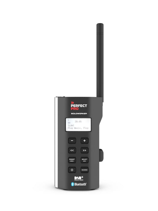 Perfectpro Soloworker Baustellenradio Dab+ Ukw Aux Bluetooth Resistente A Golpes - Audio - Stossgeschützt