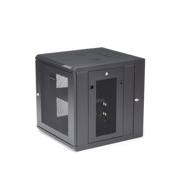 Startech.Com Rk1224walhm Armario Rack 12u Bastidor De Pared Negro