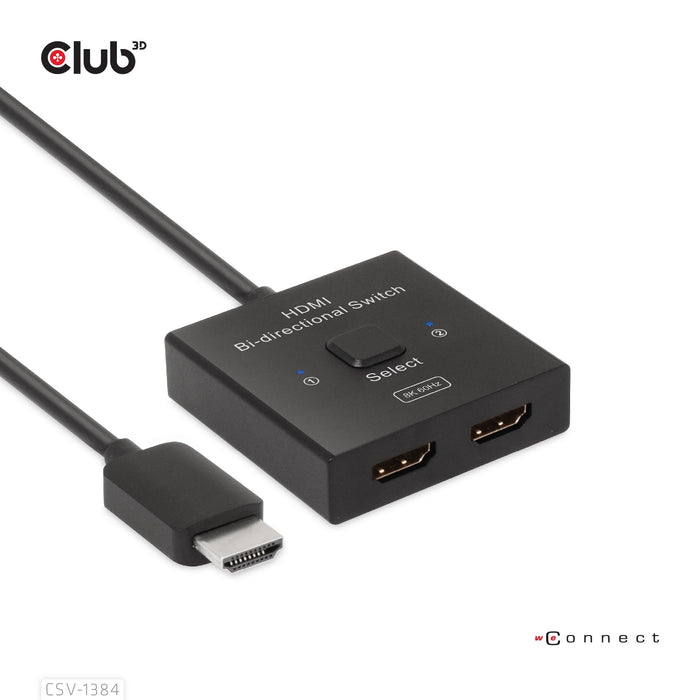 EAN 8719214472832 - CLUB3D CSV-1384 interruptor KVM Negro imagen 3