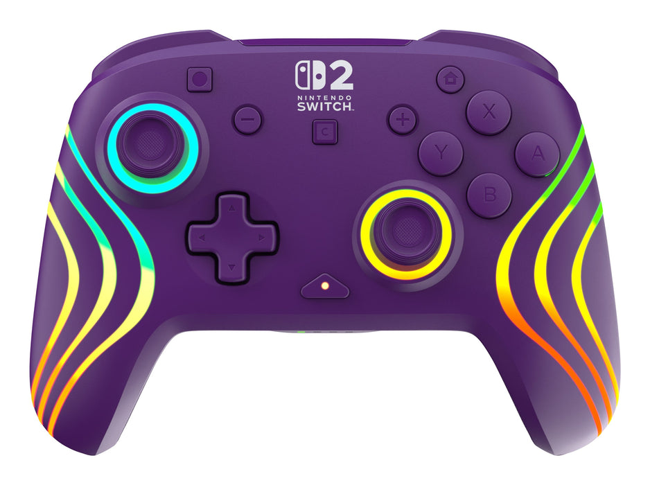 Turtle Beach Afterglow Morado Mando De Juego Rgb Inalámbrico Para Nintendo Switch 2