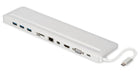 EAN 4016032424987 - Digitus DA-70860 base para portátil y replicador de puertos Alámbrico USB 3.2 Gen 1 (3.1 Gen 1) Type-C Pl imagen 1