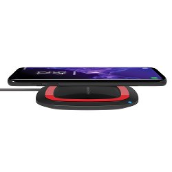EAN 4040895005618 - RealPower FreeCharge-10 Smartphone Negro, Rojo Cargador inalámbrico Carga rápida Interior imagen 1