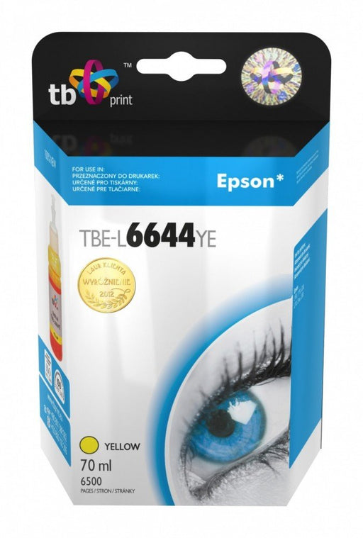 EAN 5901500504539 - TB Print TBE-L6644YE cartucho de tinta 1 pieza(s) Amarillo imagen 1