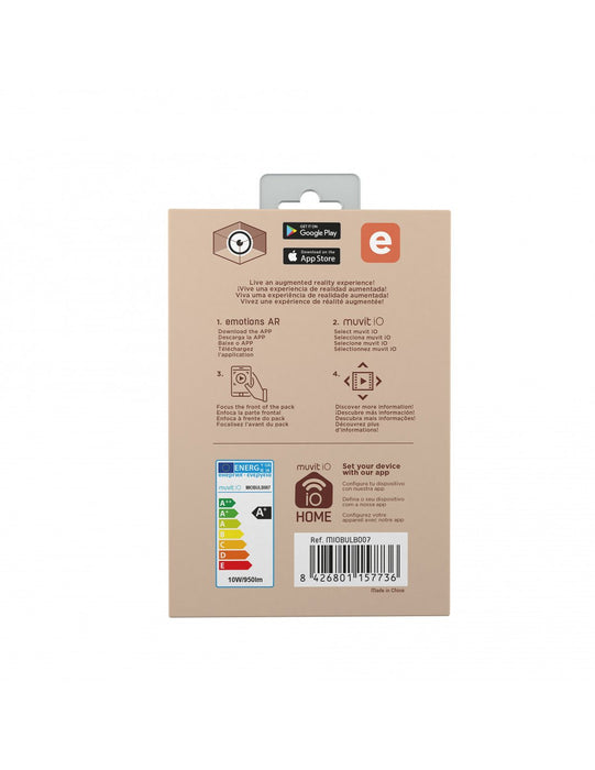 EAN 8426801157736 - Muvit MIOBULB007 iluminación inteligente Bombilla inteligente Wi-Fi 10 W imagen 7