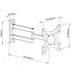 EAN 8057685301450 - Techly ICA-LCD 2903 soporte para TV 94 cm (37") Negro imagen 3