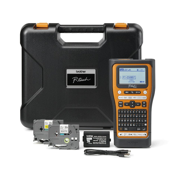 EAN 4977766834025 - Brother PT-E560BTVP impresora de etiquetas Transferencia térmica 180 x 180 DPI 20 mm/s Inalámbrico y alám imagen 9
