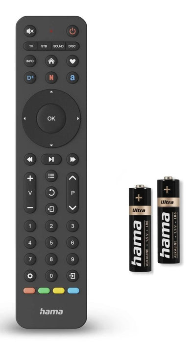EAN 4047443532251 - Hama 00221053 mando a distancia IR inalámbrico TV Botones imagen 8