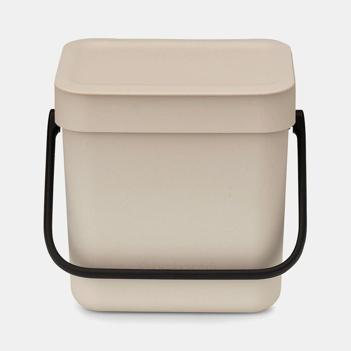 Brabantia Sort & Go Abfallbehäl. Soft Beige 3 L