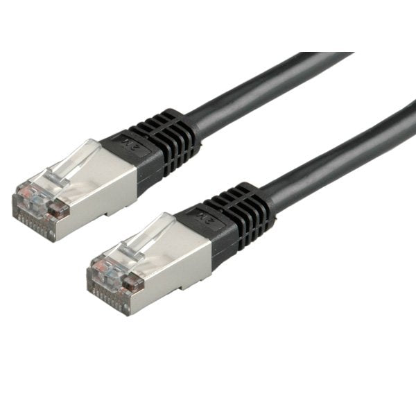 Value Cable De Red Kat.6 Class E S Ftp Pimf Schwarz 0,5m