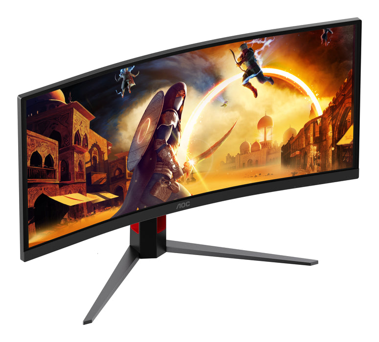 EAN 4038986113502 - AOC G4 CU34G4ZCA pantalla para PC 86,4 cm (34") 3440 x 1440 Pixeles Wide Quad HD Negro, Rojo imagen 10