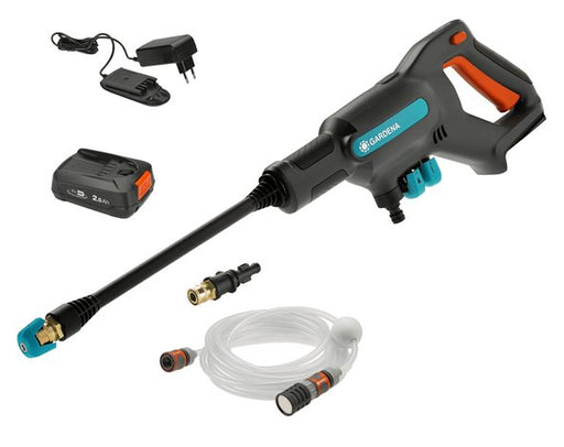 EAN 4078500053471 - Gardena AquaClean 24/18V P4A Limpiadora de alta presión o Hidrolimpiadora Compacto Batería 250 l/h Negro, imagen 2
