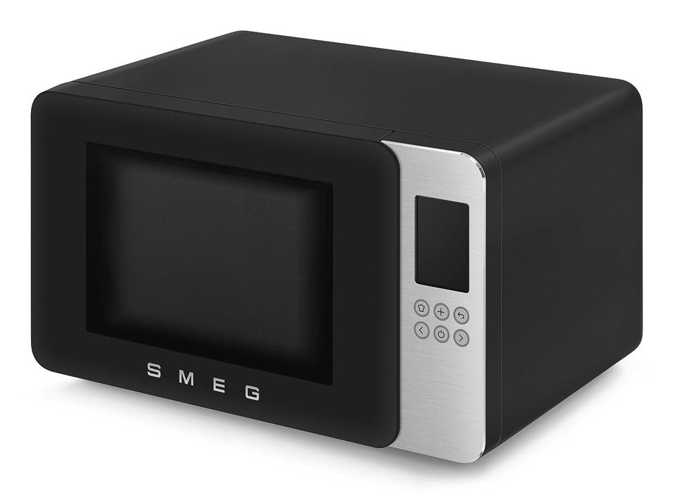 Smeg Mikrowelle M. Grill Moc01blmeu , Negro