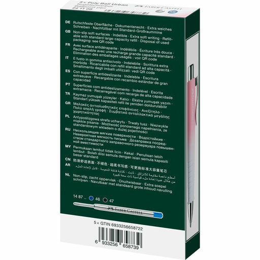 EAN 6933256658722 - Faber-Castell 241108 bolígrafo Azul Bolígrafo de punta retráctil con pulsador Extra-grueso 1 pieza(s) imagen 2