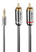 EAN 4002888353335 - Lindy 35333 cable de audio 1 m 3,5mm 2 x RCA Antracita imagen 1