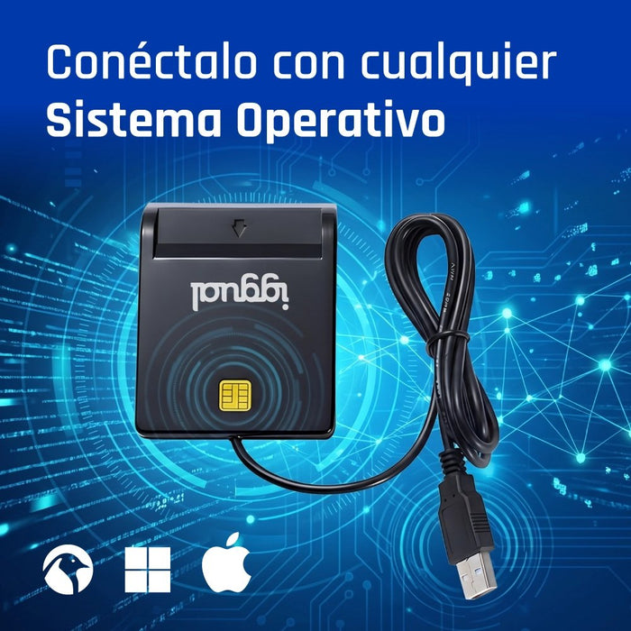 EAN 8435364316740 - iggual IGG316740 lector de tarjeta magnética imagen 8