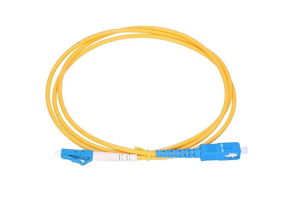Extralink Cable Fibra Óptica Lc/Upc-Sc/Upc Sm G.652d Simplex 3.0mm 0.5m